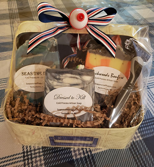 Father's Day Soap Basket